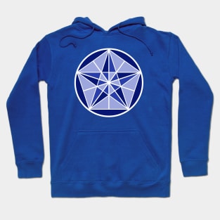 Royal Blue Crystal Star Hoodie